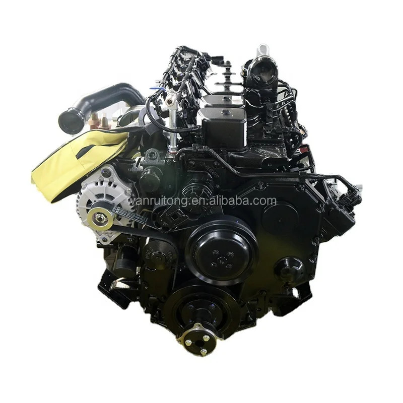 VIT-JE CUMMIN-S 140KW 4 Cylinder Engine Assembly ISB190 50 with Water ...