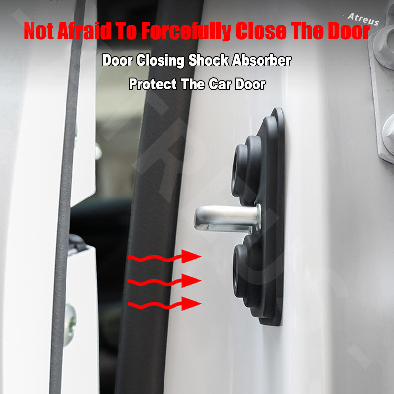 Mitsubishi Car Door Lock Cover Protector Rubber Damper Pad Anti ...