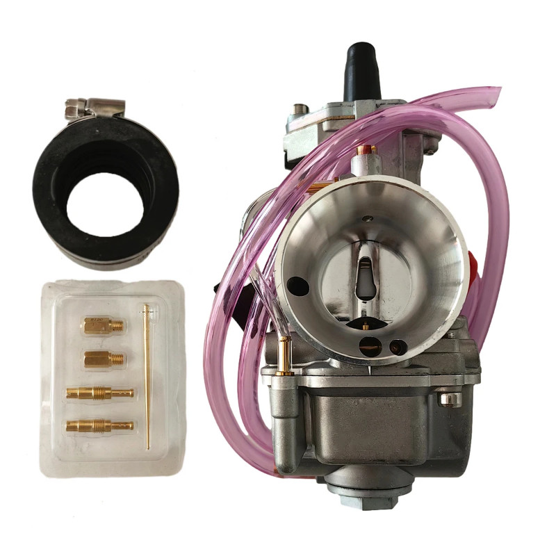 New PWK 28 Carburetor Fit For Yamaha DT100 DT125 DT175 DT250 YT175 YZ80 ...