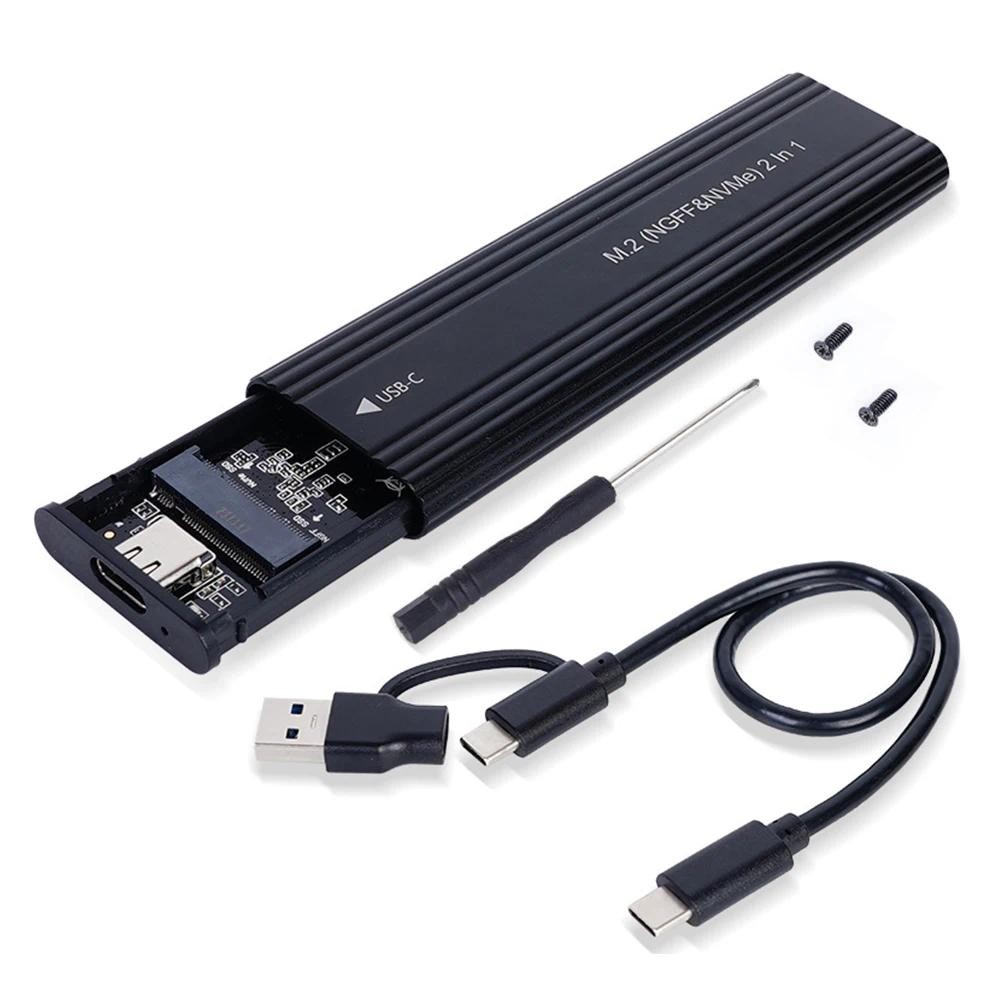 10Gbps NVME M.2 Solid State Drive External Enclosure 2230/2242/2260 ...