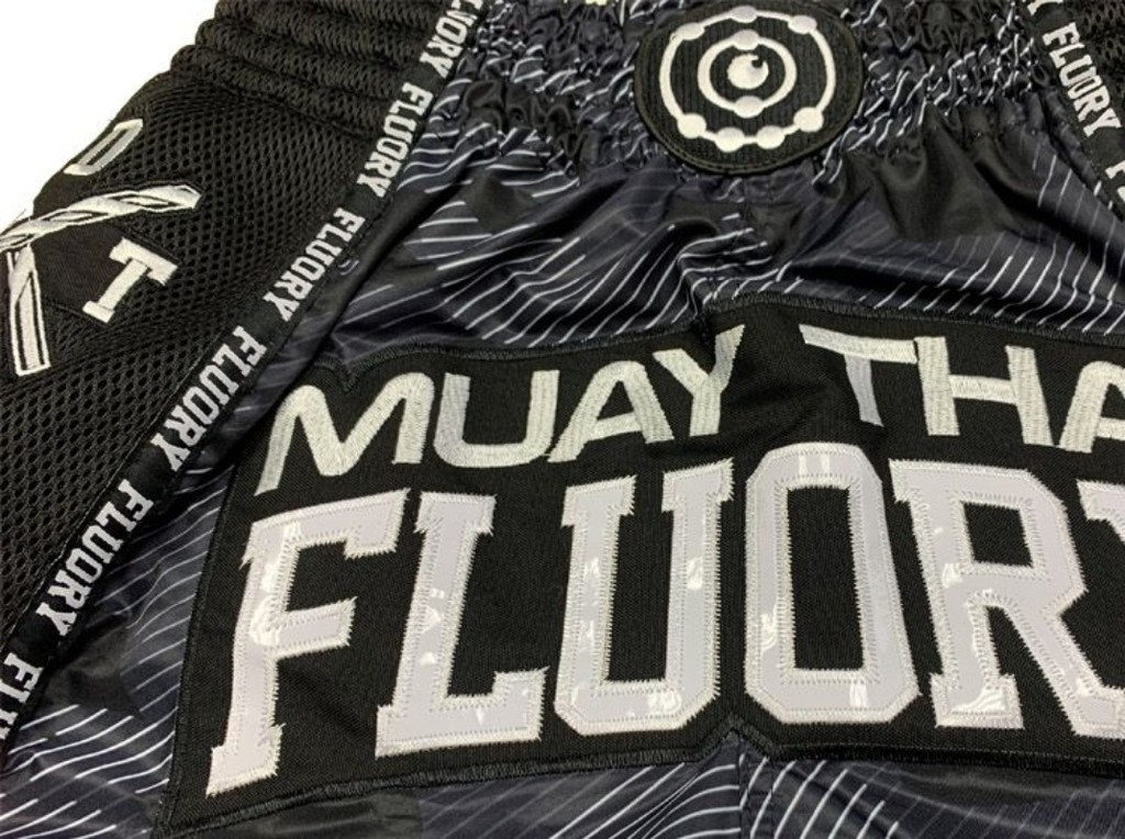 FLUORY Men's Muay Thai Shorts - Pro Combat Training & Competition Gear ...