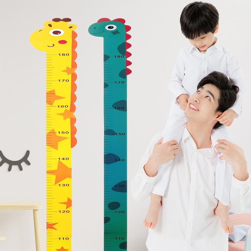 Cartoon Cute 180cm Home Wall Decoration Measurement Stickers ...