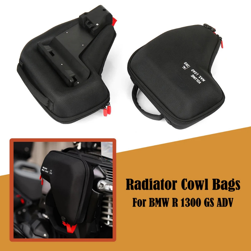 2024 2025 New Motorcycle Radiator Cowl Bags Side Fairing Tool Bag 4L ...