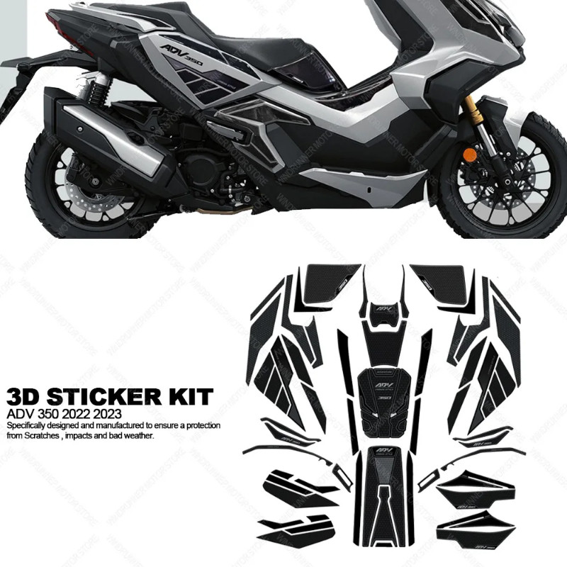 For Adv 350 Adv350 2022 2023 Waterproof Protective Sticker Motorcycle ...