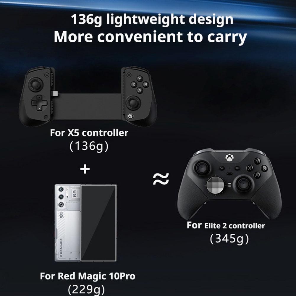 GameSir-X5 Lite Phone Game Controller Support Xbox And Switch Two Key ...