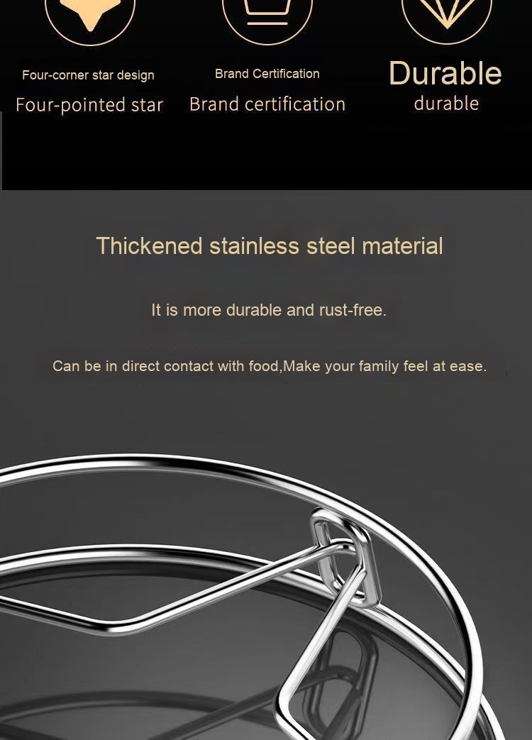 Steam Rack Stainless Steel Steamer Rack Multipurpose Cooling Stand Rack ...