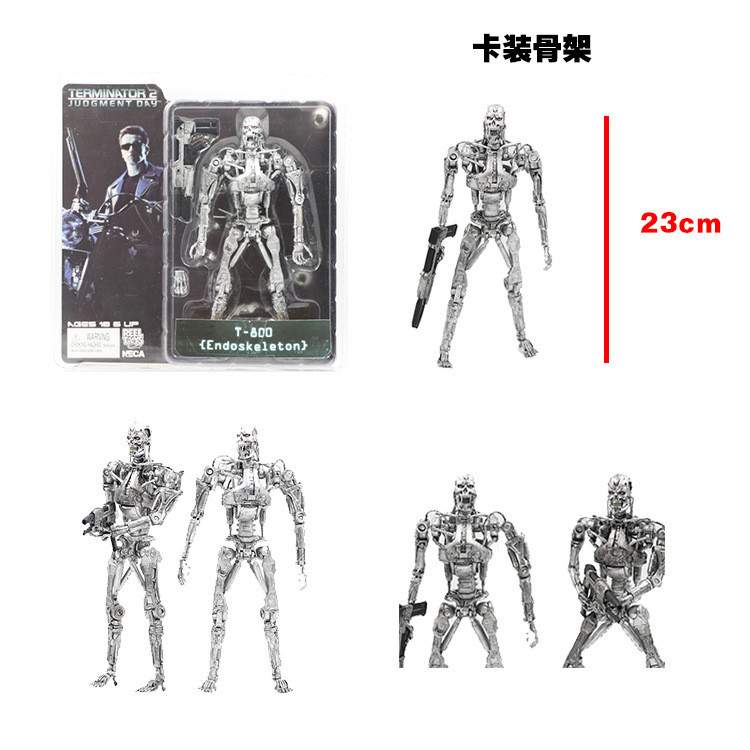Figurine NECA Terminator T-800 - Modèle Film Avec 7 Points D'articulation (Neuf)