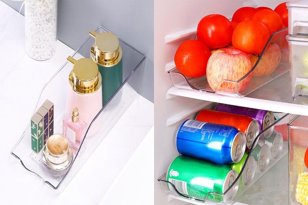 (aniasan) Beverage Holder Stackable Soda Storage Boxes Large Capacity ...