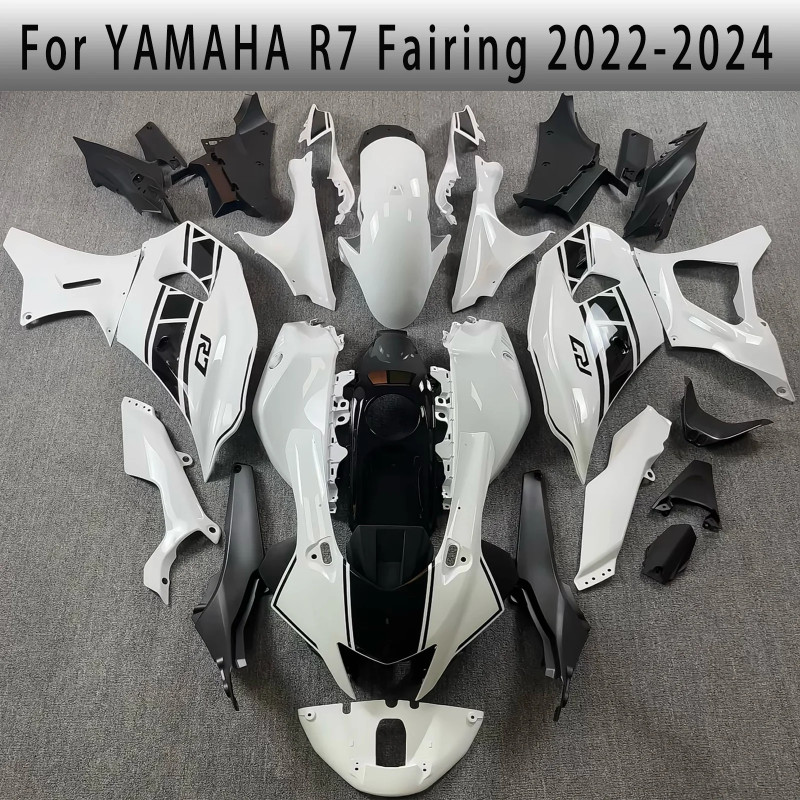 motorcycle white body kit fairing for yamaha yzf r7 2022 2023 2024 yzf ...
