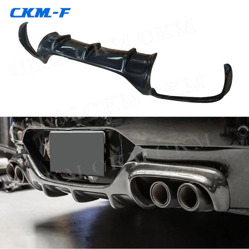 Carbon Fiber Rear Bumper Lip Bodykits Diffuser Car Accessories for BMW ...
