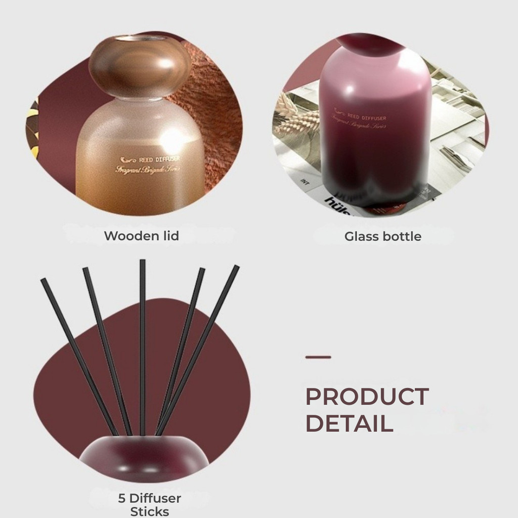 OHSOME - Findense Aromatic Reed Diffuser Essential Oil 100ml/ Fragrence ...