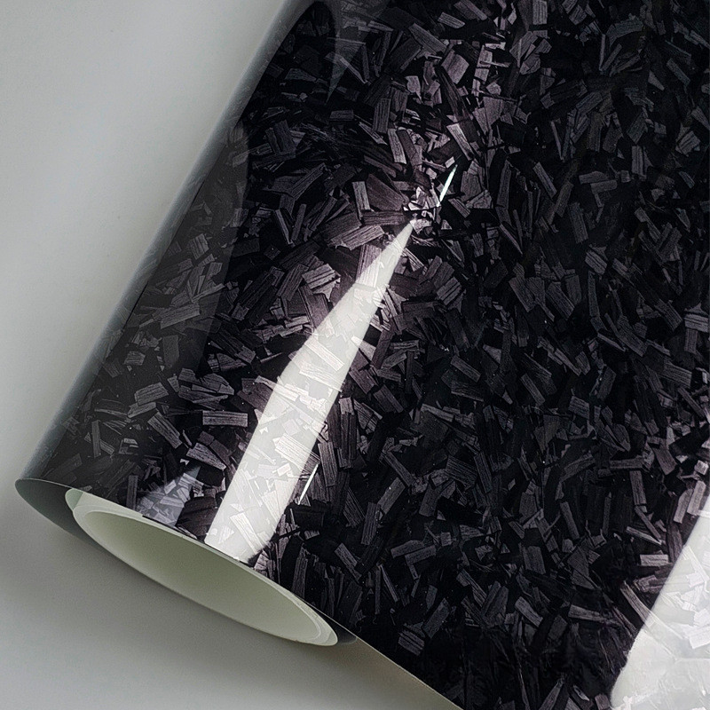 PET Forged Carbon Fiber Vinyl Wrap Sticker for Car Interior Exterior ...