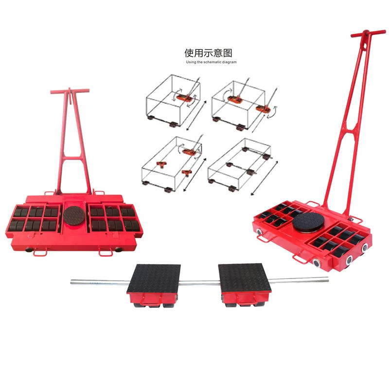 4 Tonnes to 96 Tonnes Load Moving Skates Machinery Moving Skid ...