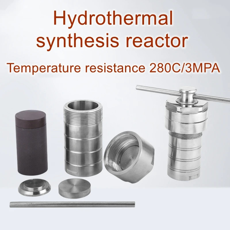25ml 50ml 100ml Laboratory hydrothermal synthesis kettle stainless ...
