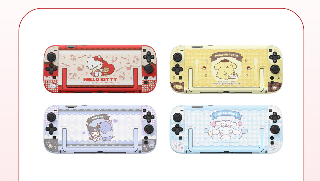 Geekshare Sanrio Kuromi HelloKitty Theme Protective Case for Nintendo ...