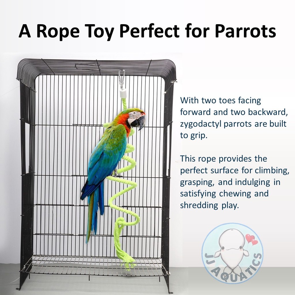 High Quality Parrot Birds Climbing Rope Multi Colors Anti Boring Anti ...
