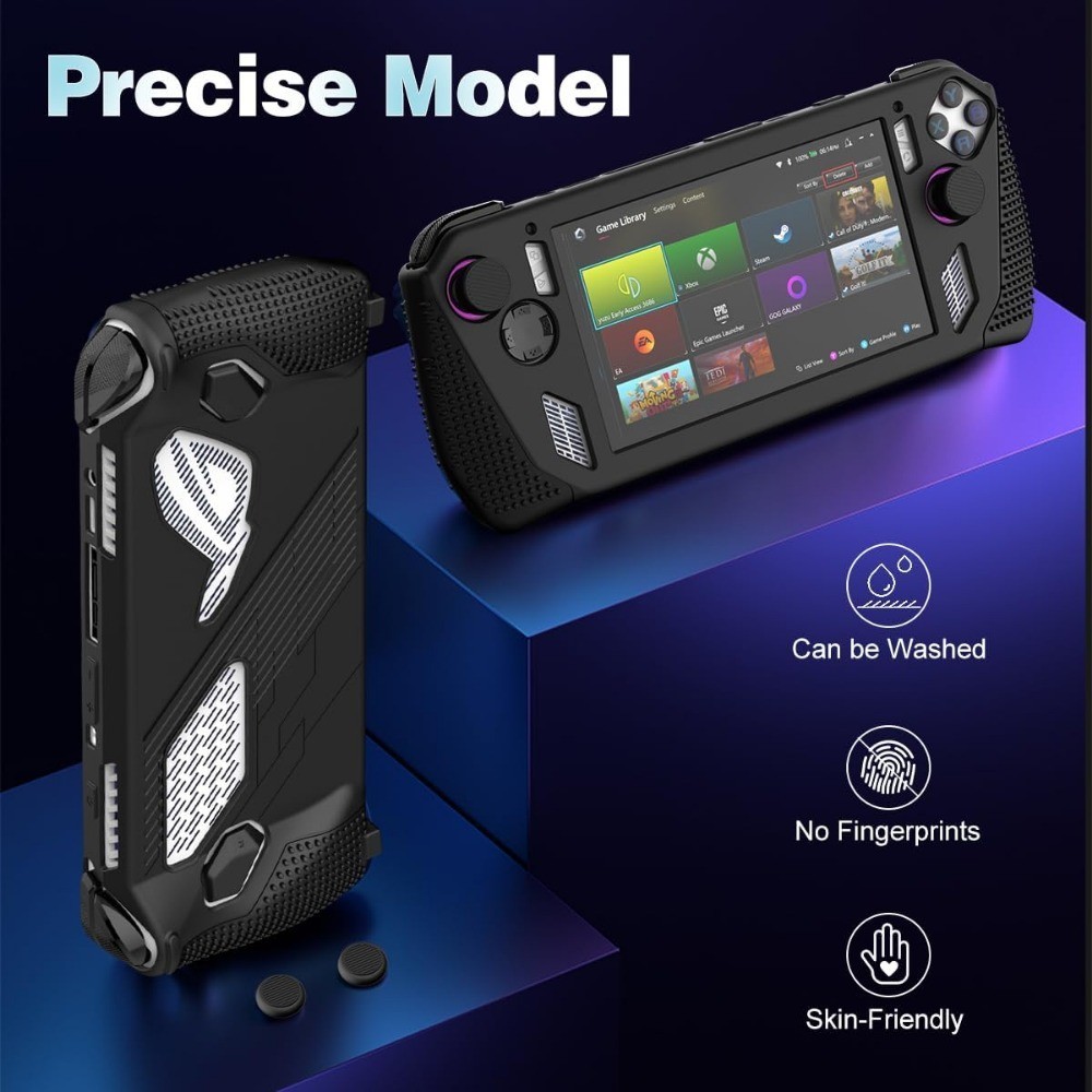 Soft Protective Cover for Rog Ally Stand Case, Silicone Accessories ...