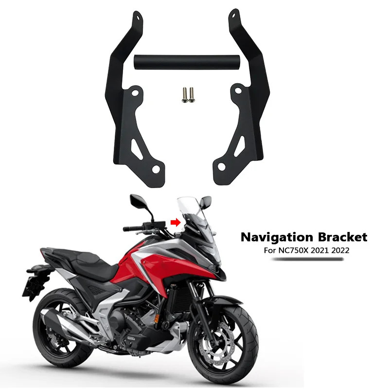 Voor NC750X Voor NC750 Voor NC 750 X Voor 750X Voor Dct 2021 2022 Motorfiets Telefoon Houder Stand Gps Navigatie Plaat Beugel GPS-navigatiebeugel