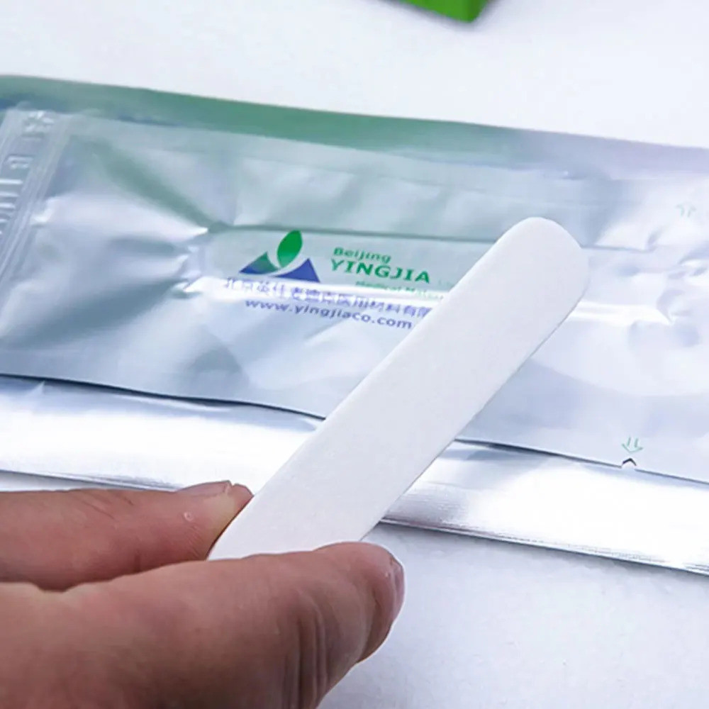 Hemostatic Nasal Sponge Disposable Medical PVF Dressing for Nosebleed ...