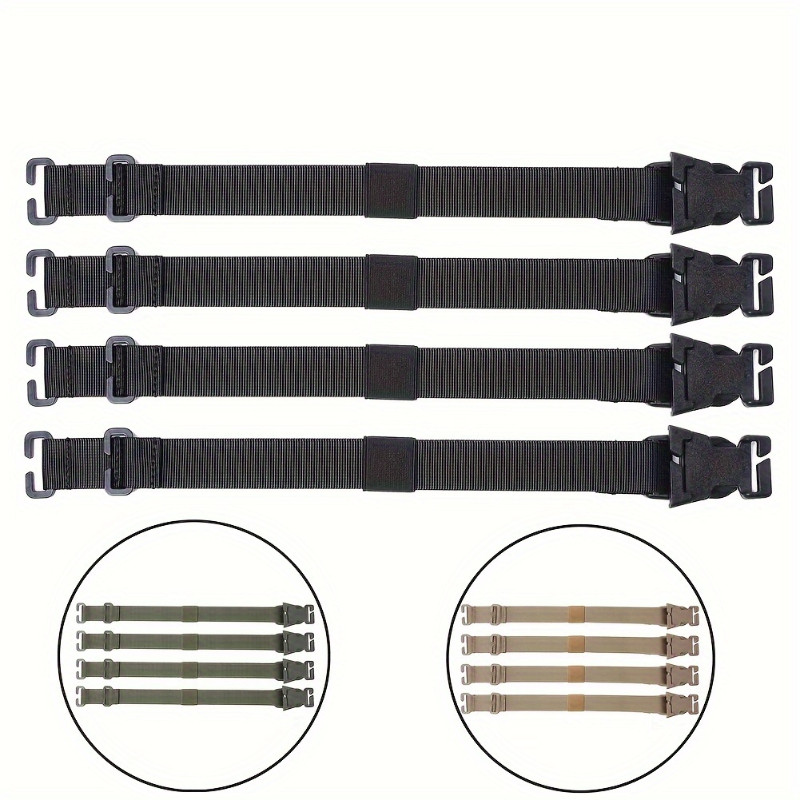 LUC 2pcs Molle Buckle Backpack Compression Straps Luggage Straps Quick ...