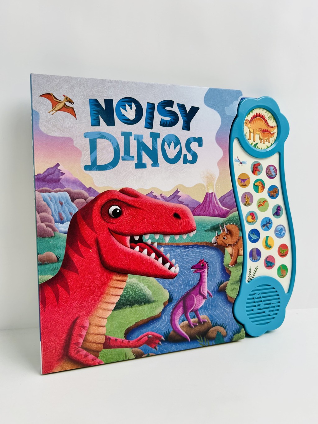 Noisy Dinos Mega Sound Book For Kids To Learn About Dinosaurs Hardcover ...