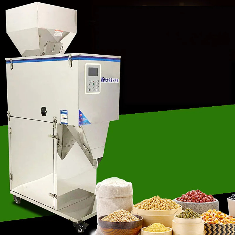 Automatic Food weighing packing machine 20-5000g powder granular tea ...