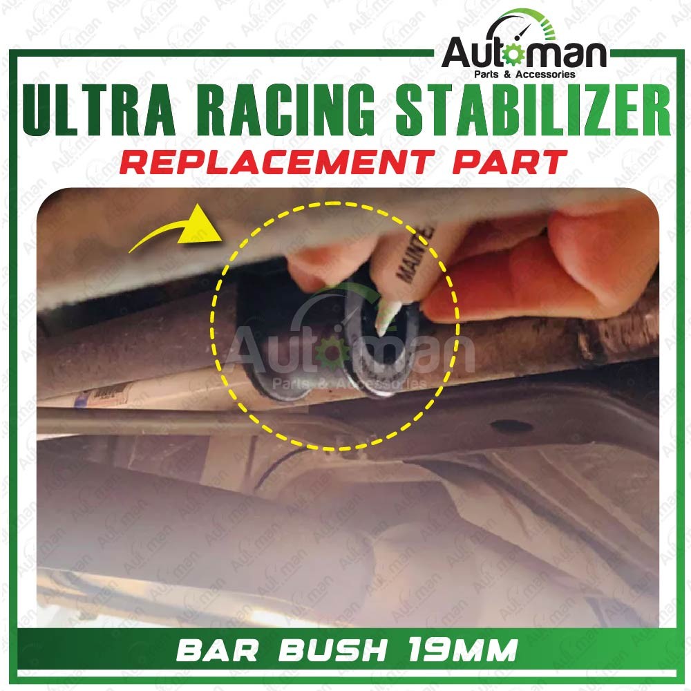 Ultra Racing Stabilizer Bar Bush 19mm Car Civic Camry Accord Wira Waja ...