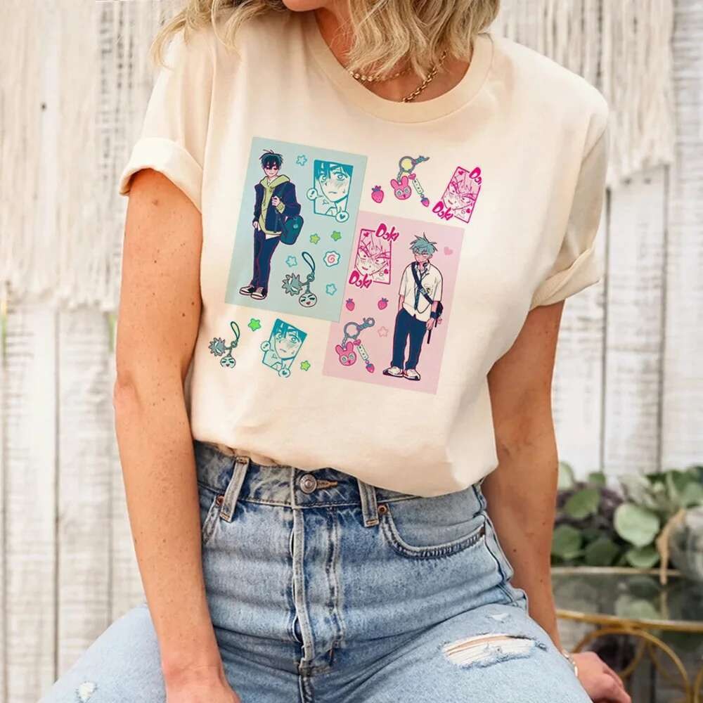 Alien Stage tshirt female Retro Pastel Digital korean clothes ...