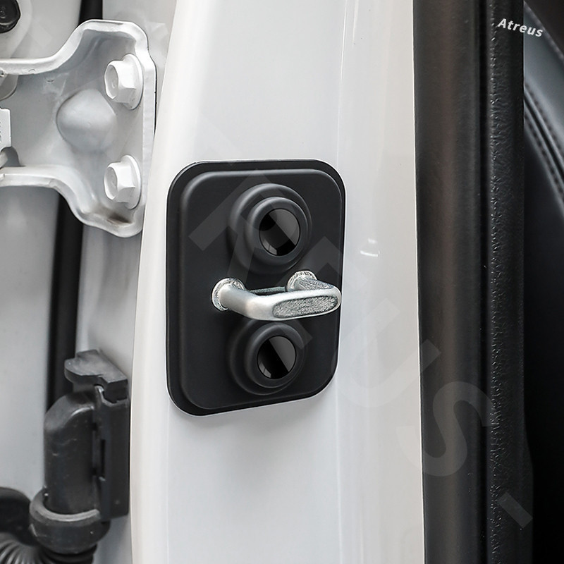 Mitsubishi Car Door Lock Cover Protector Rubber Damper Pad Anti ...