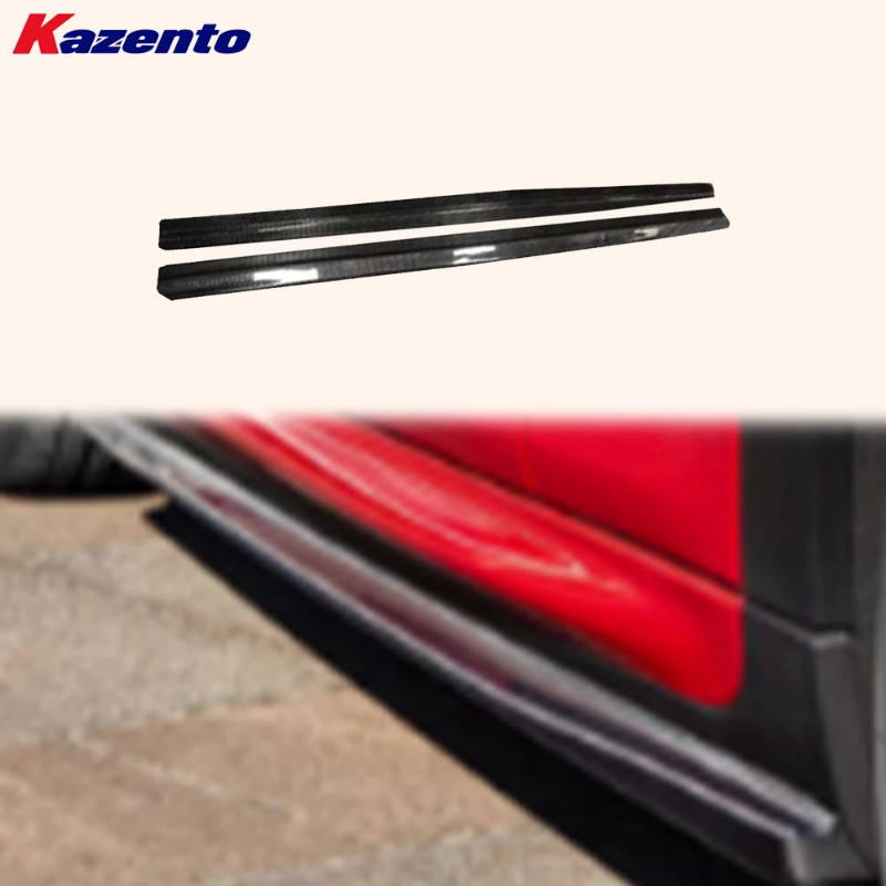 For Mini Cooper F56 Carbon Fiber D Style Body Kits Trim Side Skirt ...