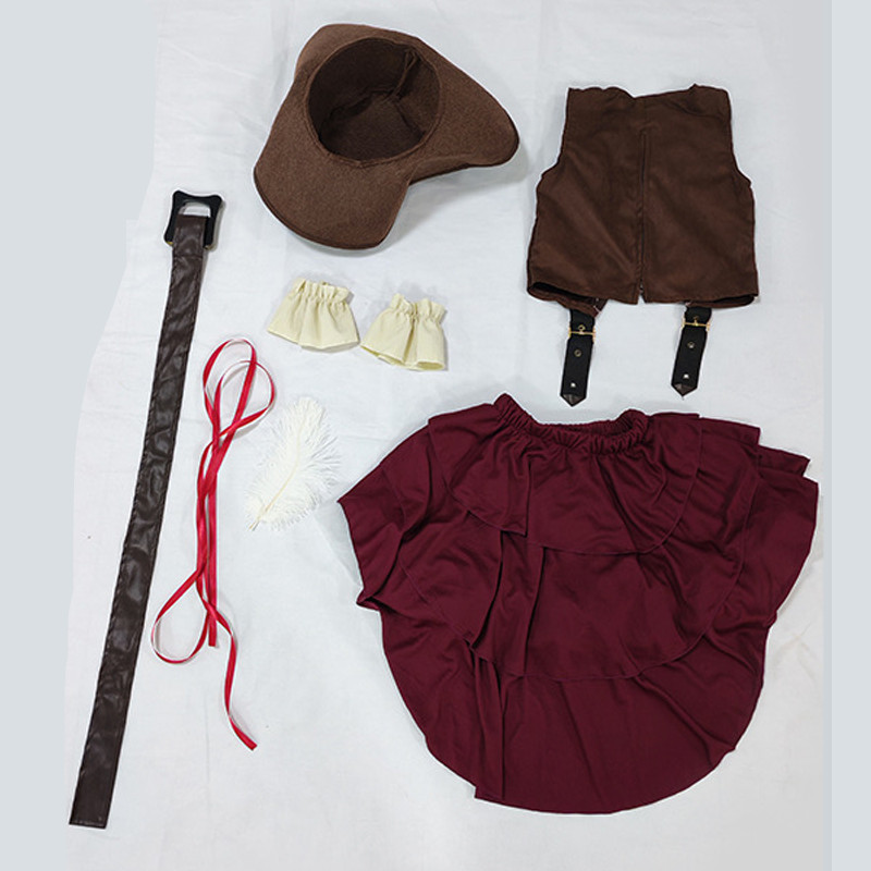 Wiclin – Costume Pirate Pour Enfant Et Adulte – Robe Princesse Pirate Avec Chapeau, épée, Masque – Carnaval