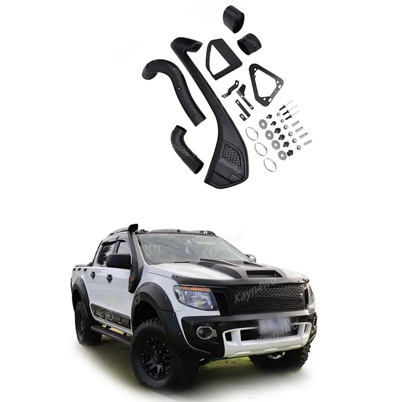 Off Road 4x4 Accessories Snorkel Kits For 2012-2015 Ford Ranger T6 ...