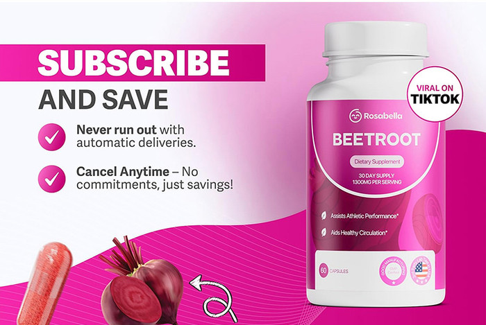 💚Buy 2 Free 3💚🌱 【Beetroot Power Capsules】[Improves Blood Circulation ...
