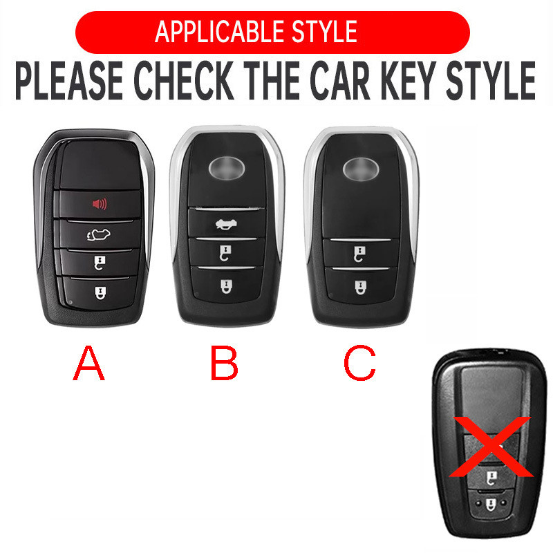 Toyota tpu Car Key Cover Hilux Zenix hybrid 2025 Innova hilux g 2025 ...