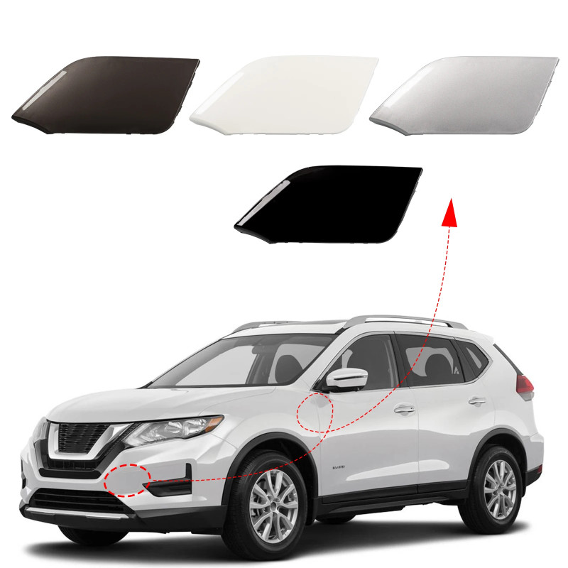 CZShiYue Front Bumper Tow Hook Cover Fit For Nissan X-Trail T32 Rogue 2017 2018 2019 2020 Towing Eye Cap 622A0-6FL0H (Unpainted, Left Driver Side) Xinpinsai, Bumper Covers - Canada - View #2