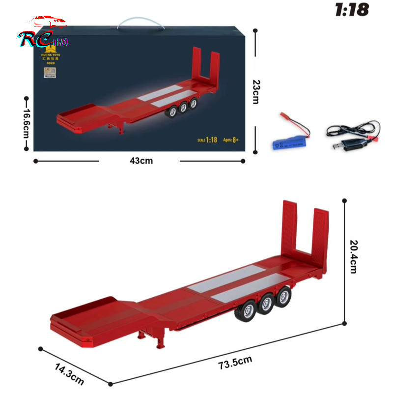 RC Engineering Vehicle Huina 1501 770S RC Truck 1/18 Scale Model 19 ...