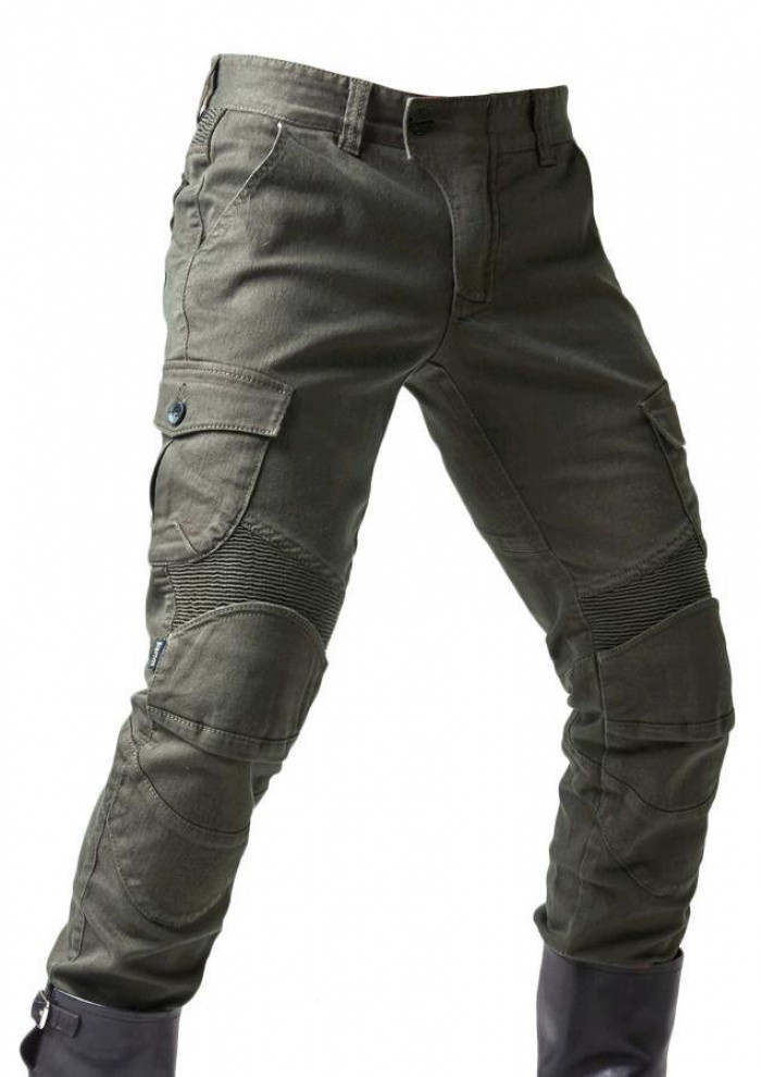 Men's Summer Motorcycle Riding Pants, Anti-Fall Rider Gear, Four ...