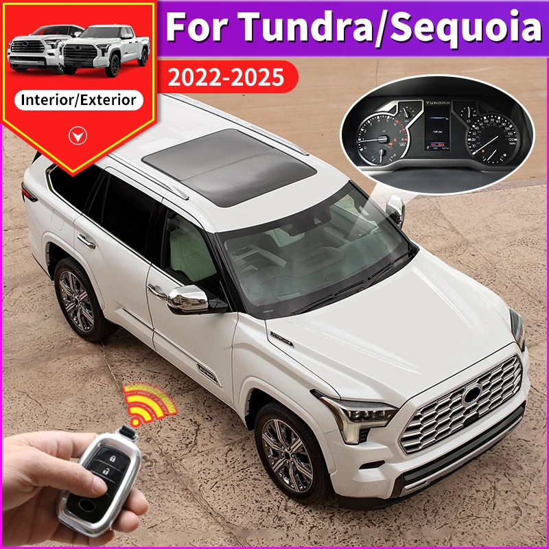 For Toyota Tundra,Sequoia 2022 2025 Remote Key Starter, Upgraded ...