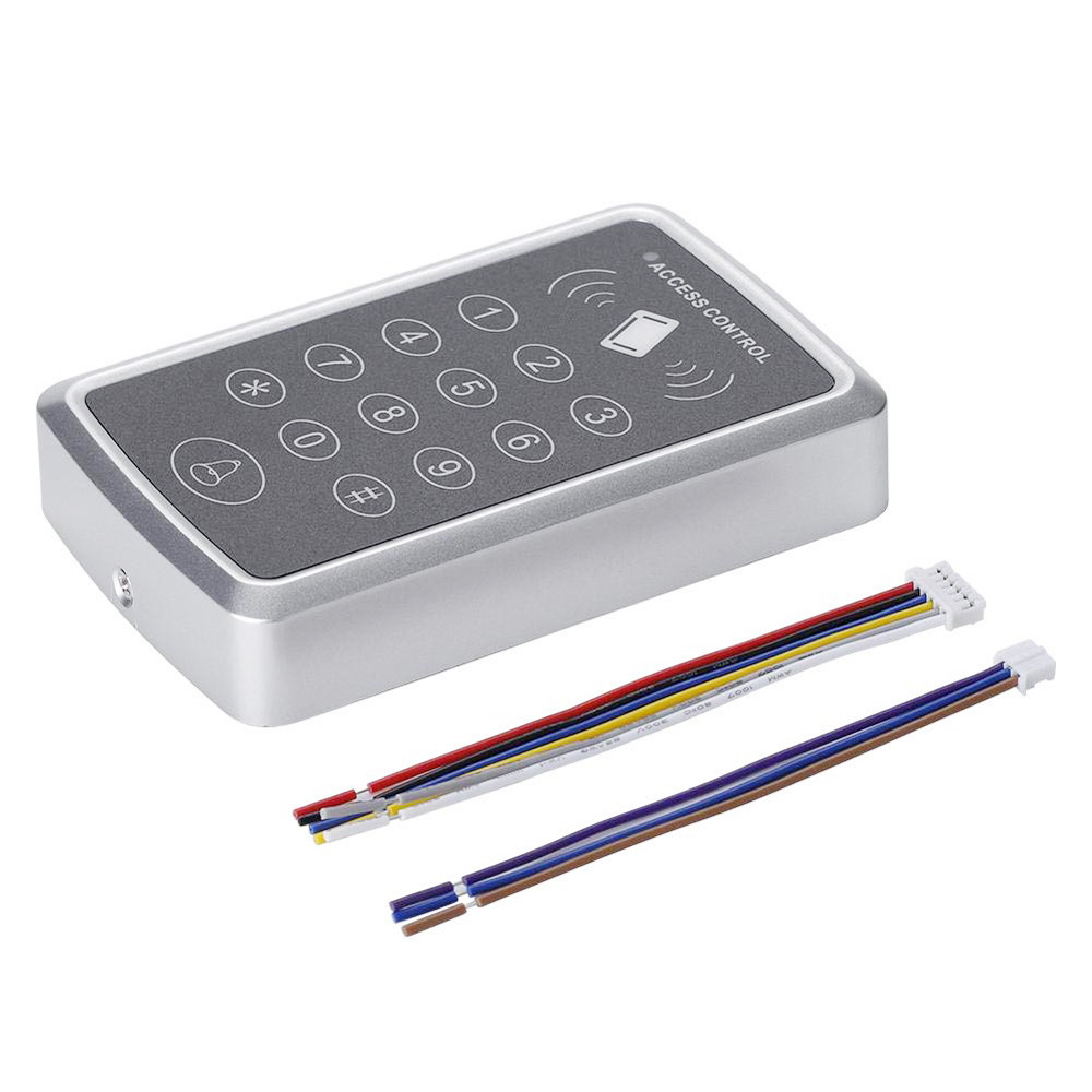 125KHz Access Control Keypad EM Card Reader Door Access Control System ...