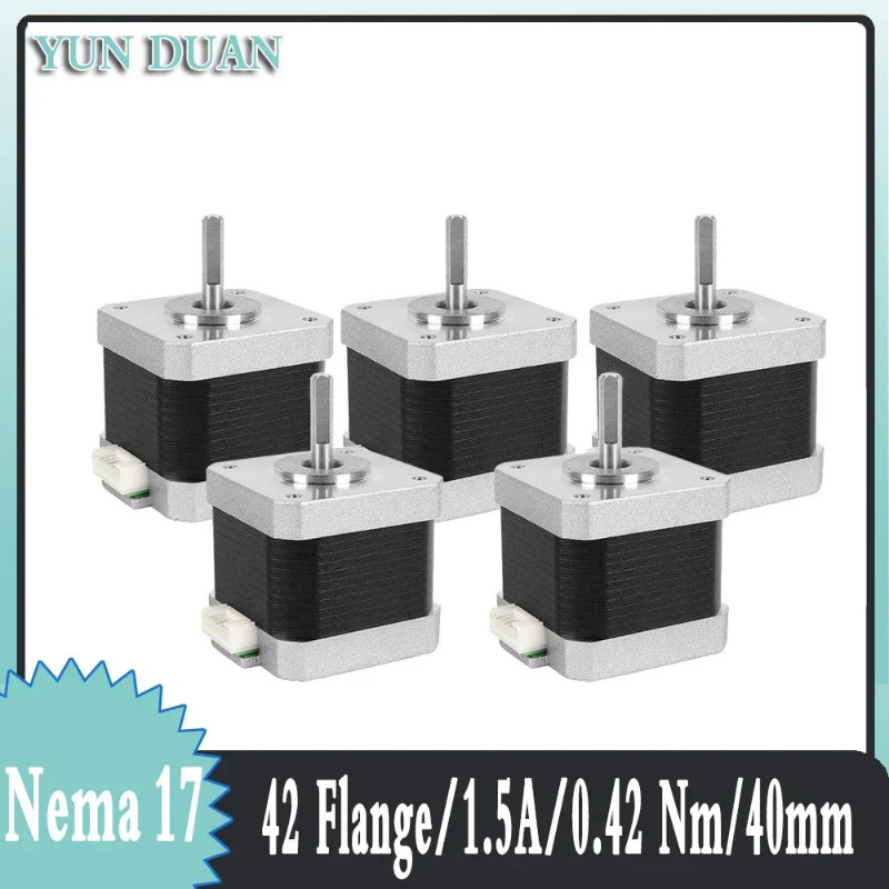 Cheap Nema 17 Stepper Motor 42 Motor 40mm 42N.cm 3D Printer Motor For - View #7