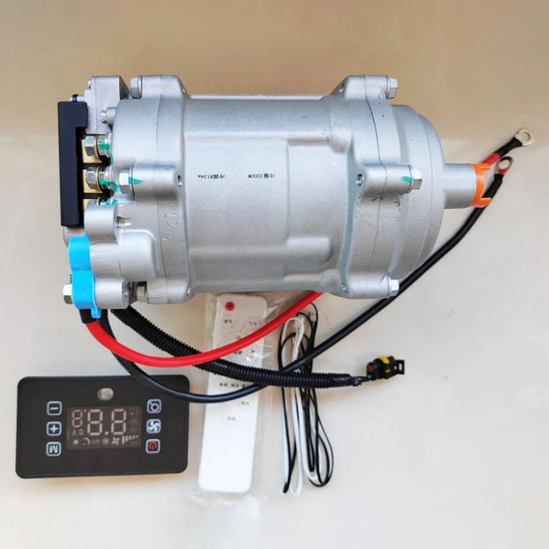 Parking Air Conditioner 12V/24V Electric Compressor Unit with ...