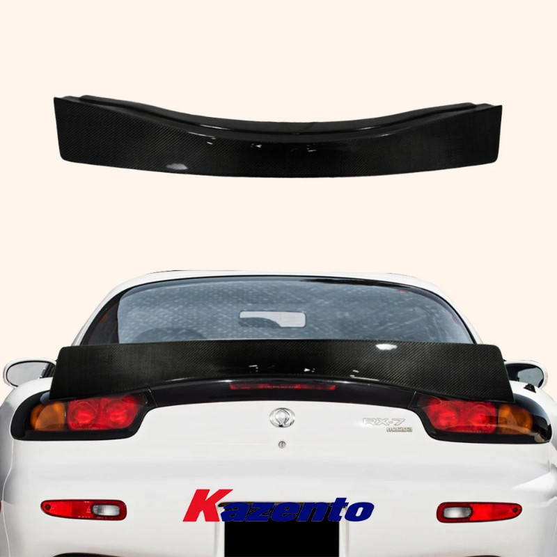For Mazda RX7 RX-7 FD3S RB Style Carbon Fiber Rear Trunk Boot Spoiler ...