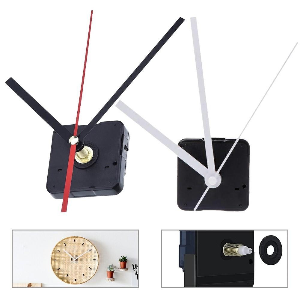 【Waysle】Silent Quartz Clock Mechanism Kit Long Shaft Clock Motor ...
