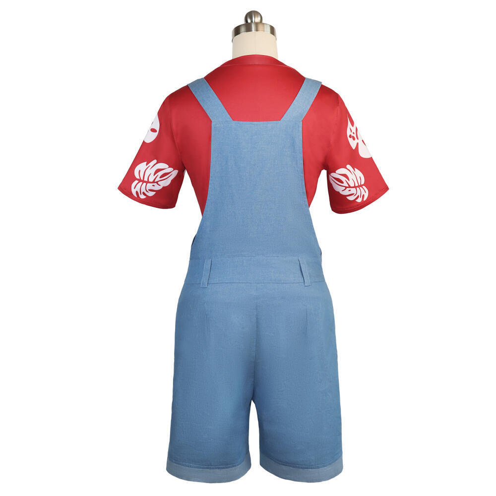 Disney Movie Lilo and Stitch Costume for Kids Girl Red T-Shirt Jeans ...