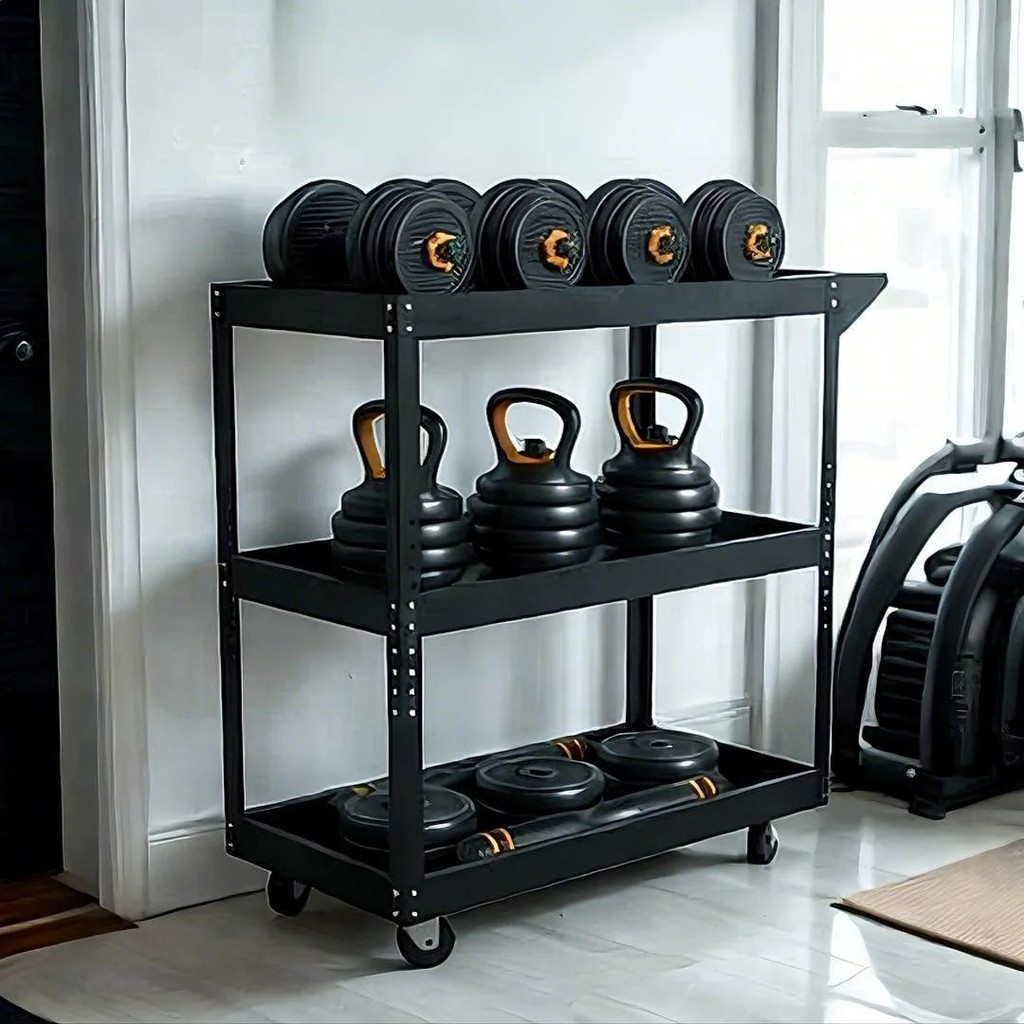 Dumbbell rack storage box multi-layer equipment kettlebell storage ...