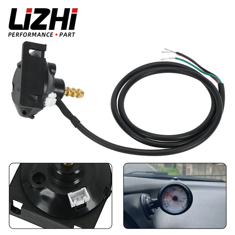 12V Car Electronic Turbo Boost Sensor Pressure Sensor Vacuum Sensor ...