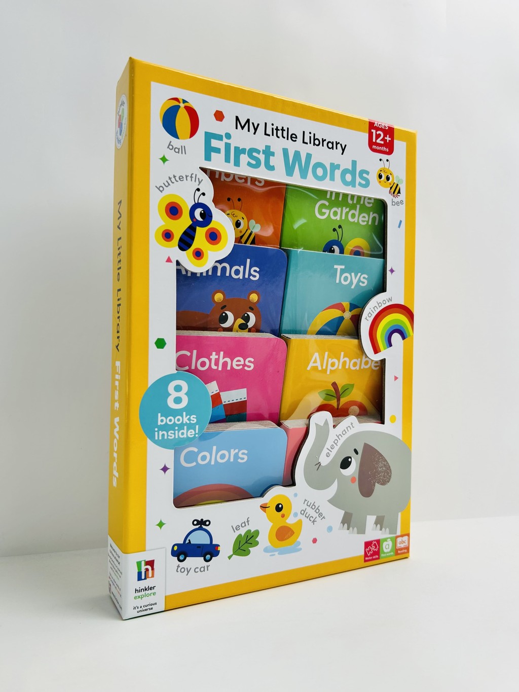 8 Books My Little Library First Words Book Gift Set For Toddlers Ages ...