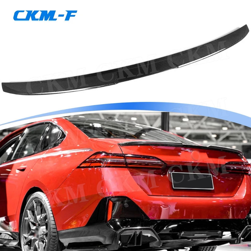 Carbon Fiber Rear Trunk Lip Spoiler Body kits for BMW 5 Series G60 G68 ...