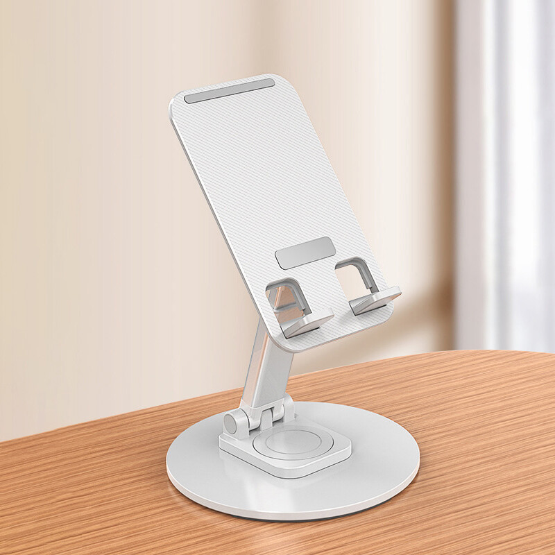 𝗦𝗪𝗜𝗩𝗘𝗟 𝗘𝗔𝗦𝗘 》 Aluminum Alloy Phone Mount Support Holder Tablet Stand ...