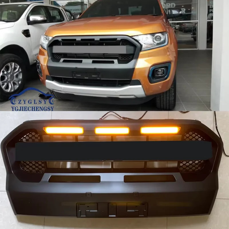 Radiator Mask For Ford Ranger T8 PX MKIII MK3 Wildtrak Pickup Trucks ...